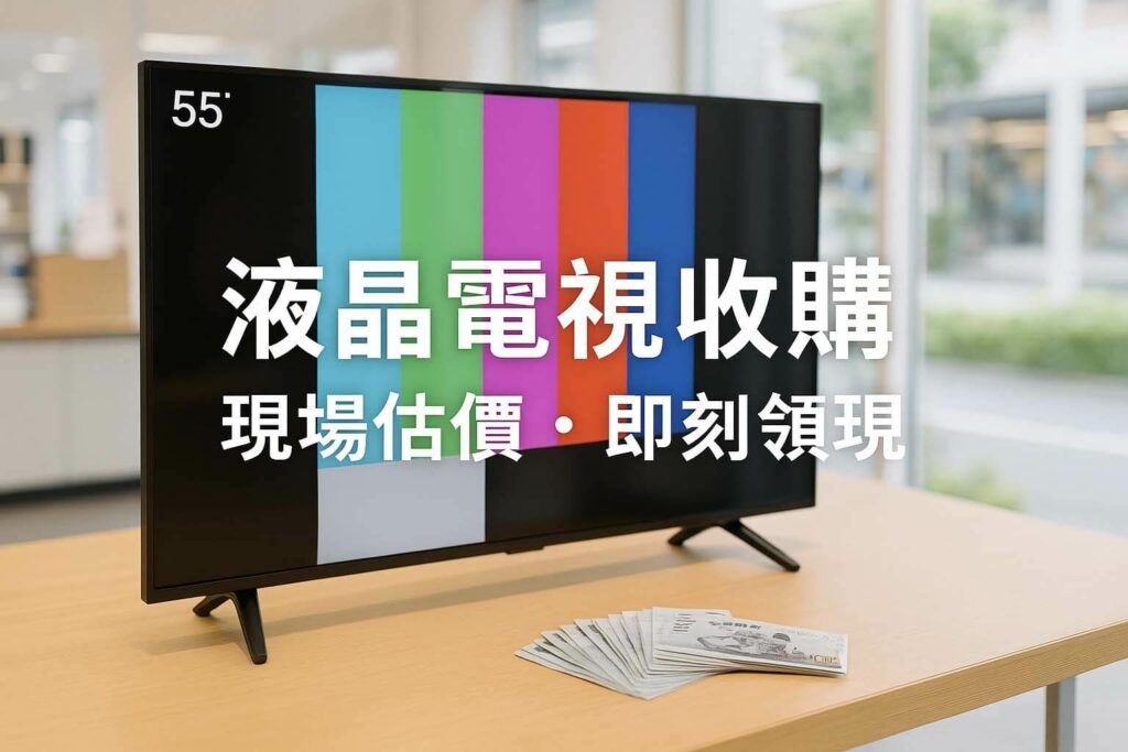 JUSTSELL 液晶電視收購回收 vs 質借借錢比較|現場估價・即刻領現